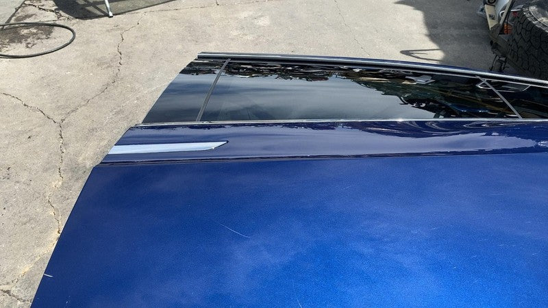 ⭕ 16-24 Tesla Model X Rear Left Falcon Door Shell Panel Blue - PPSB 10