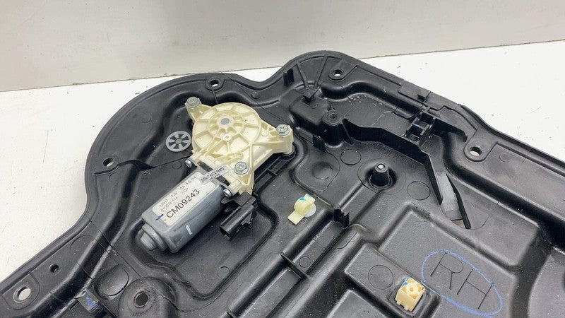 68244606AC ⭕ 07-18 Jeep Wrangler Front Passenger Side Door Window Regulator & Carrier Right