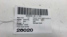 Front Axle Assy.also See Crr JEEP WRANGLER 21
