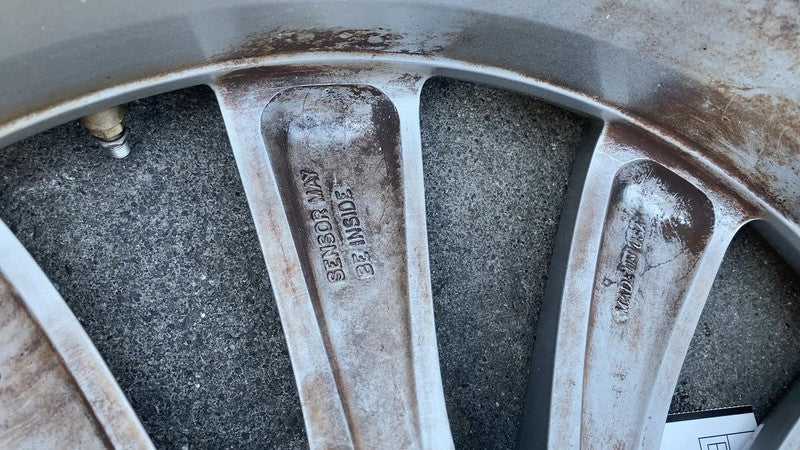 ⭕ 16-20 Model S Wheel Rim 21" inch 21x8.5 +40MM w/ Tire 245/35 ZR21 60