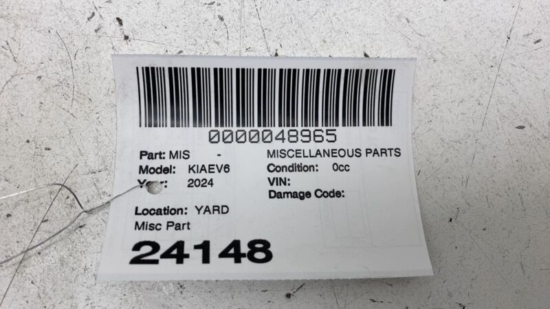 84159CV000 2022-2024 Kia EV6 Front Driver Side Fender Apron Upper Bracket Cover Left Assy