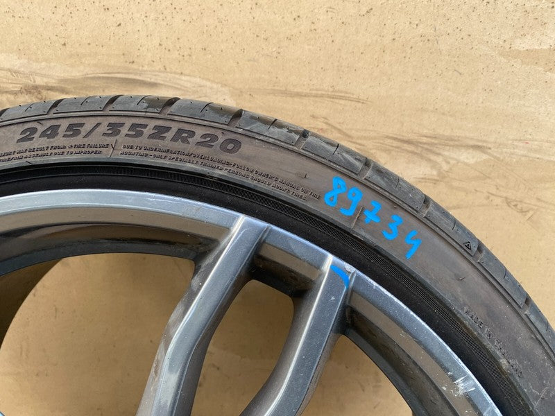 ⭕245/35 ZR20 PAIR of All Season Rear Wheel Rapier 20x9.5J w/ Fortune T