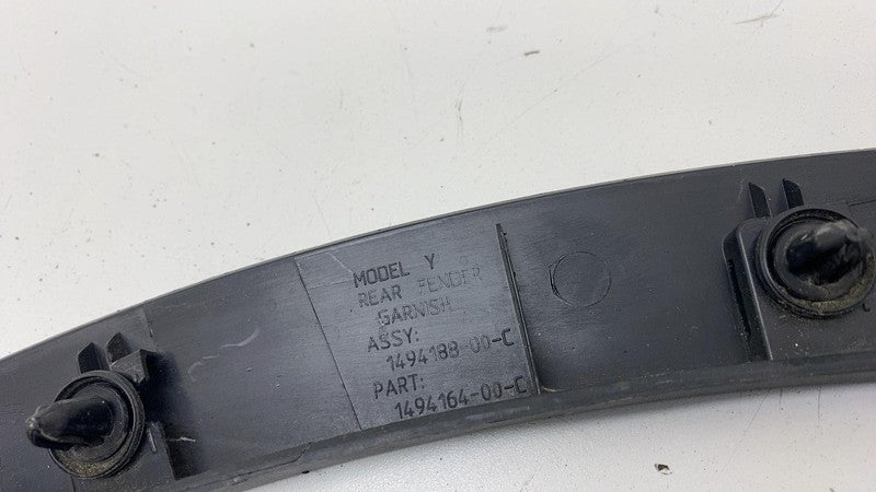 1494188-00-C ⭕ 20-24 Model Y Rear Right Fender Garnish Flare Wheel Arch Molding 1494188-00-C