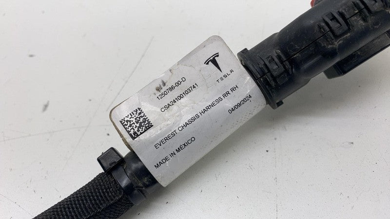 ⭕ 2024 Tesla Cybertruck Rear Right Side Chassis Corner Wire Harness 12