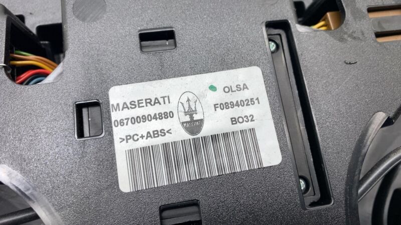 06700904880 ⭕ 2017-2020 Levante Overhead Roof Console Dome Light Lamp Switch OEM 06700904880