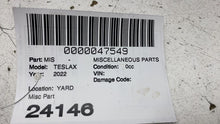 ⭕2016-2023 Tesla Model X Front Windshield Sun Visor Trim Bezel Left 1050286-00-J