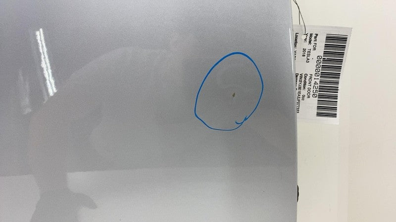 1081420-E0-C ⭕  2017-2020 Tesla Model 3 Front Door Shell Panel Right Silver PMSS 1081420-E0-C