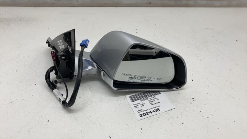 ⭕ 2017-2020 Tesla Model 3 M3 Right Exterior Rear View Door Mirror RH Silver PMSS