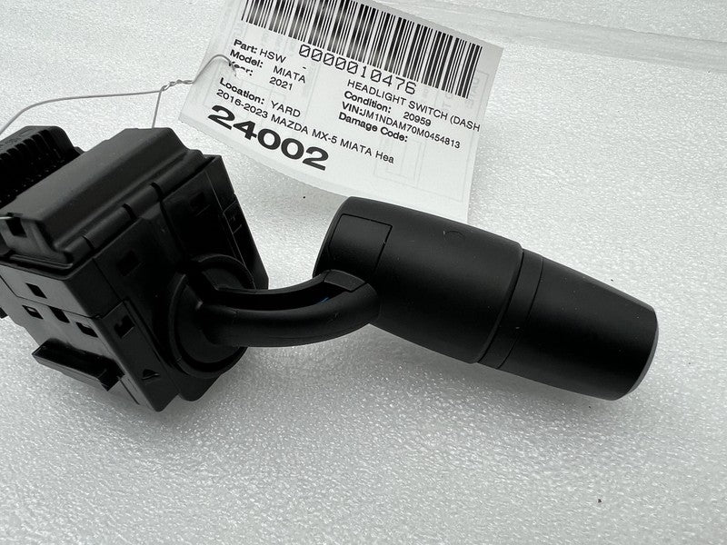 C57VTB112 2016-2023 Mazda MX-5 Miata Headlamp Headlight Switch & Blinker Flasher Indicator