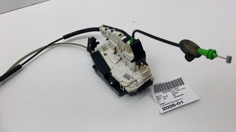 111206300B 2016-2023 Tesla Model X Front Left Door Latch Lock Actuator E-Release & Cable LH