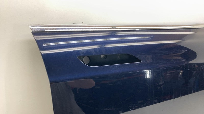 2012-2015 Tesla Model S Front Passenger Side Door Shell Panel Right RH Blue PMMB