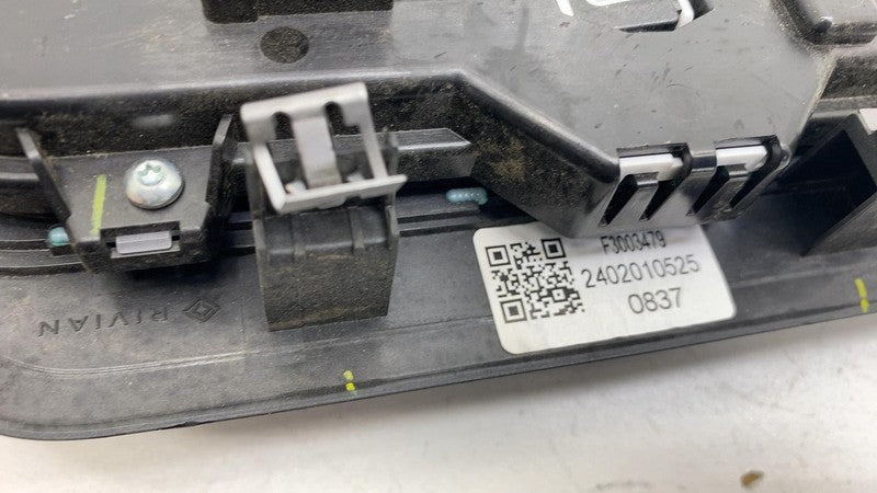 PT00001317-E ⭕ 2025 Rivian R1S Front Overhead Console Dome Light Switch Assembly PT00001317-E