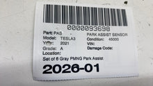 ⭕ 2017-2023 Tesla Model 3 Set of 6 Bumper Parking Assist Sensor OEM 1127502-12-C