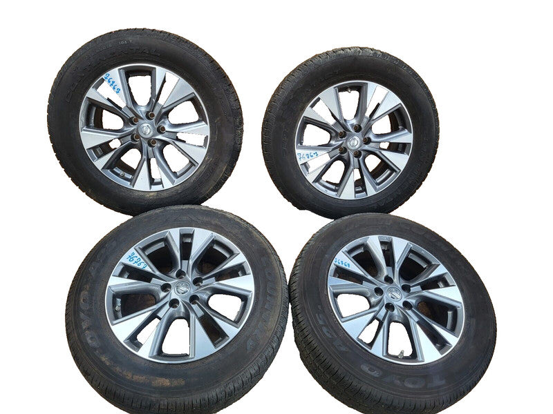 5AA3B DT23 ⭕ 15-19 Nissan Murano SET of 4 Wheel Rim 18" 18x7.5 w/ Continental & Toyo Tire