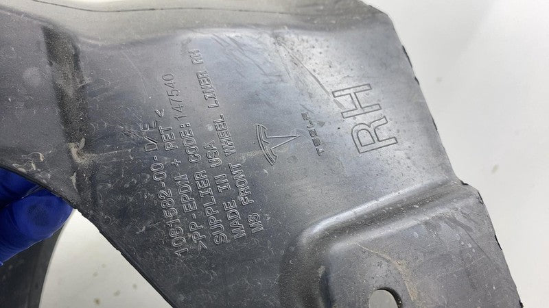 ⭕ 18-23 Tesla Model 3 Front Right Wheel Fender Liner Splash Shield 108