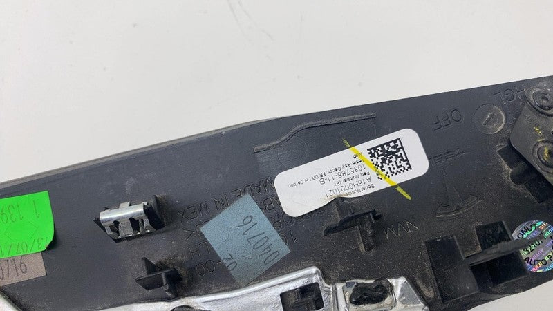 ⭕ 2016-2020 Model X Front Driver Side Door Decor Trim Ash Burl Left 10