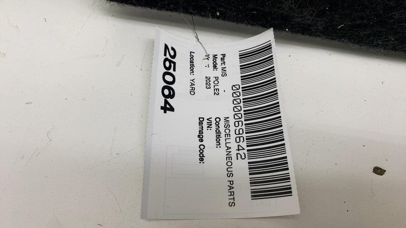 32131375 ⭕ 2021-2024 Polestar 2 Rear Trunk Cargo Floor Carpet Liner Cover Mat 32131375