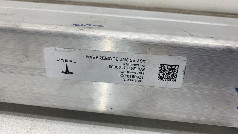 ⭕2024 Tesla Cybertruck Front Bumper Reinforcement Rebar Impact Bar Abs