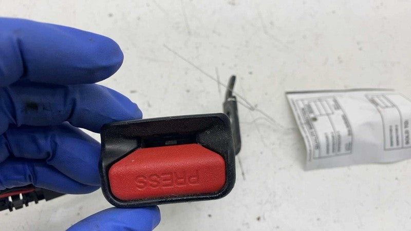 ⭕ 17-23 Model 3 Rear Driver Side 2nd Row Seatbelt Buckle Black Left 10