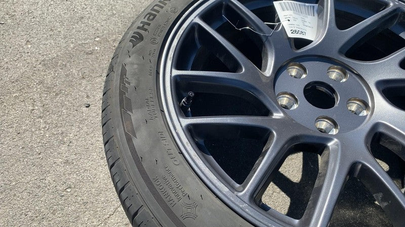 ⭕24 Tesla Model 3 Wheel Rim 18x8.5J +38MM w/ Hankook Tire 235/45R18 13