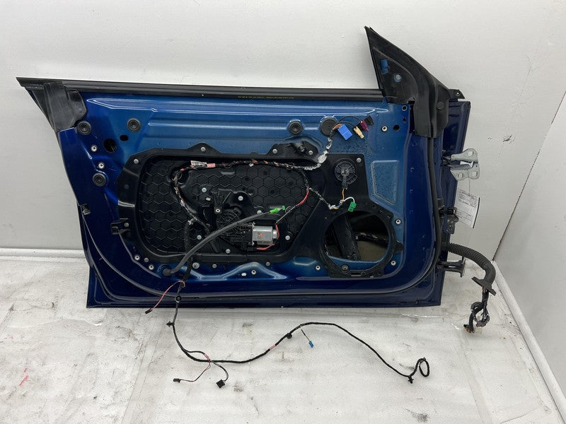 1081421-E0-C ⭕ 2017-2020 Tesla Model 3 Front Door Shell Panel Left Blue - PPSB 1081421-E0-C