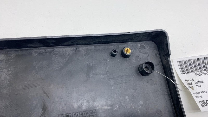 2019 BMW 530e Front Bumper Center License Plate Bracket Holder 5113946