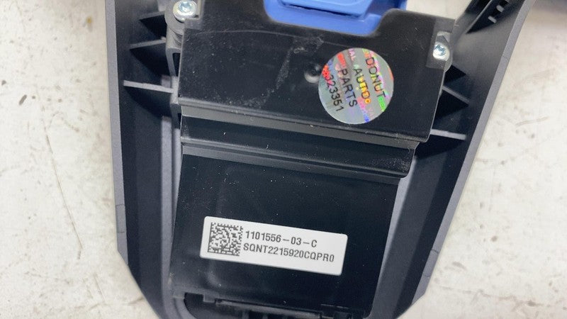 ⭕ 17-23 Model 3 M3 Steering Wheel Gray Bezel Trim W/ Control Switch 11