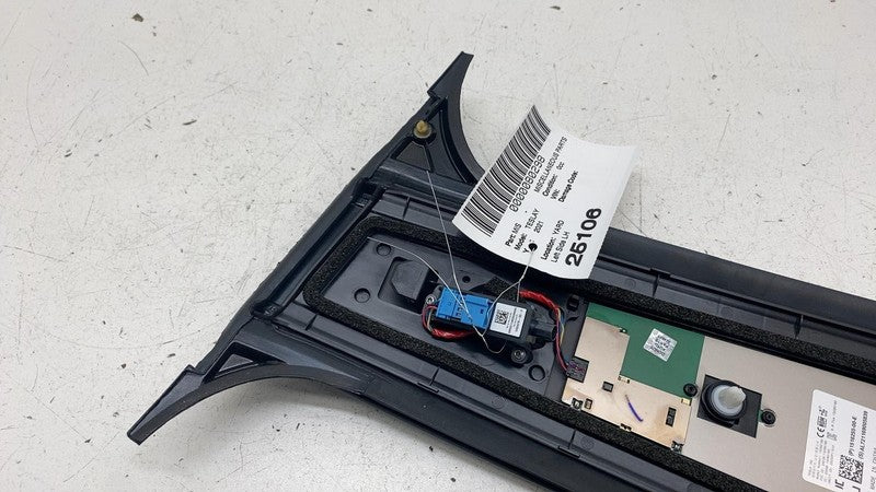 149424000A ⭕ 20-23 Model Y Left Exterior B-Pillar Applique Trim w/ Camera LH 1506885-90-F