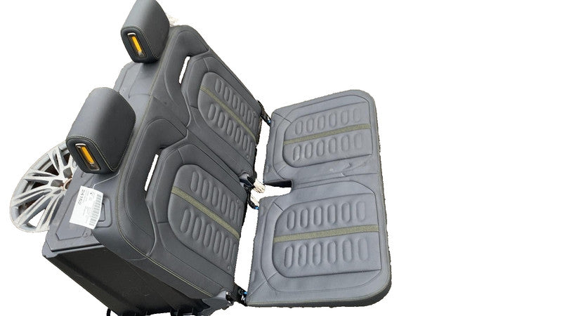 2022-2026 Rivian R1S Rear Left & Right 3rd Row Seat Cushion Black Mountain Green