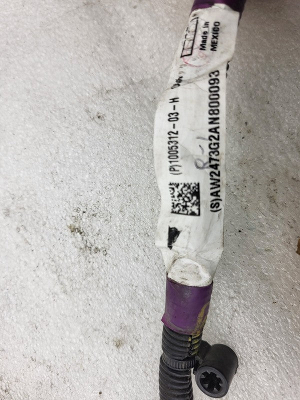 1005312 03 H 12-15 Model S Front Right Lower Dash Body Wiring Harness Cable Wire 1005312-03-H