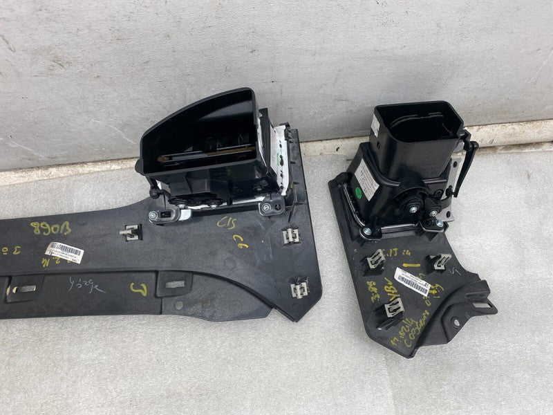 ⭕ 12-15 Tesla Model S SET Dash A/C Air Vent Dashboard Trim Cover Obech