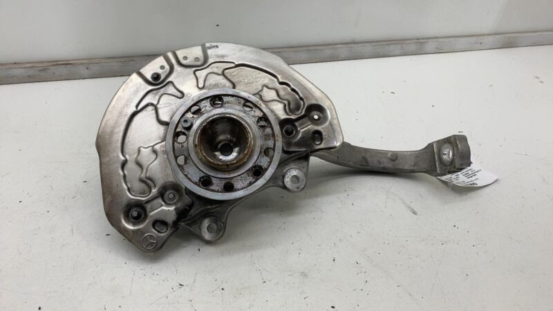 A 000 421 35 20 ⭕ 18-22 Mercedes C300 Front Left Spindle Knee Knuckle w/ Shield RWD A0004213520
