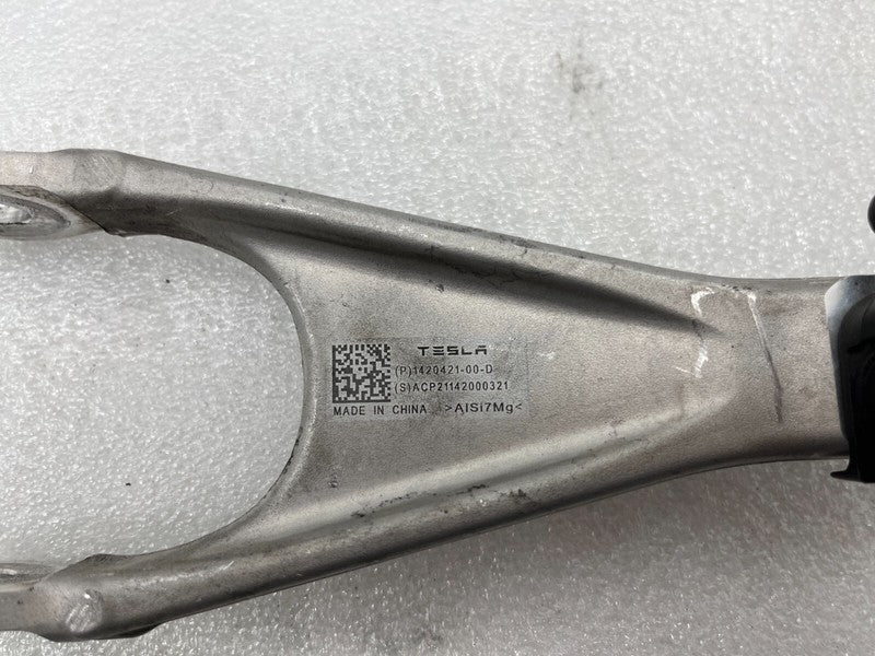 142042100D ⭕ 21-23 Tesla Model S X Rear Suspension Control Arm Upper Fore Link 1420421-00-D