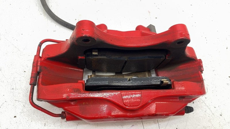 ⭕ 2016-2020 Tesla Model X Front Driver Side Caliper Red w/ Brake Hose 