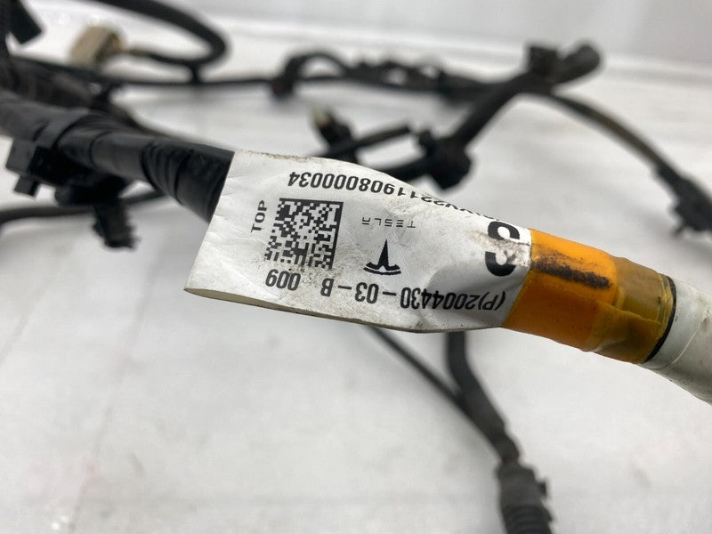 200443003B ⭕16-20 Tesla Model S Rear Bumper Subframe Wiring Harness Cable Wire 2004430-03-B