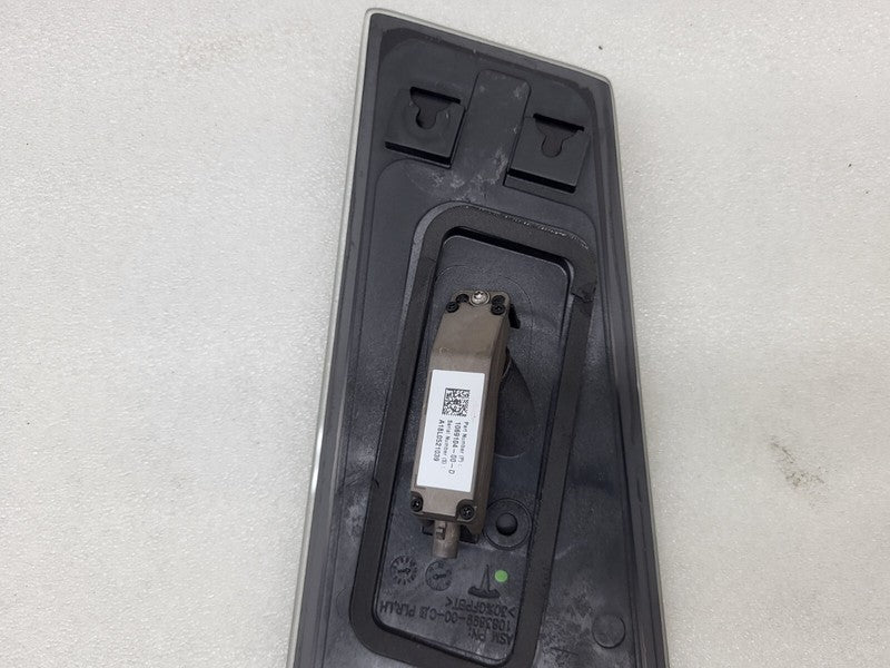 109230600F ⭕ 16-20 Model S Driver Side B-Pillar Glass Applique & Camera Left 1092306-00-F