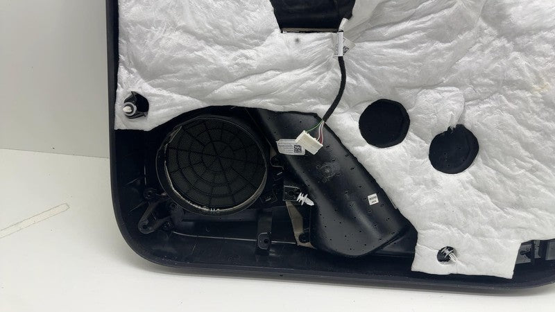 ⭕ 16-20 Tesla Model X Front Driver Side Interior Door Panel Trim Card Cover Left