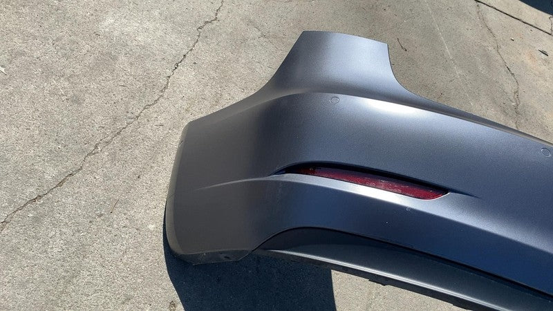 ⭕ 2017-2022 Tesla Model 3 Rear Bumper Cover w/ Park Sensor & Harness Gray PMNG