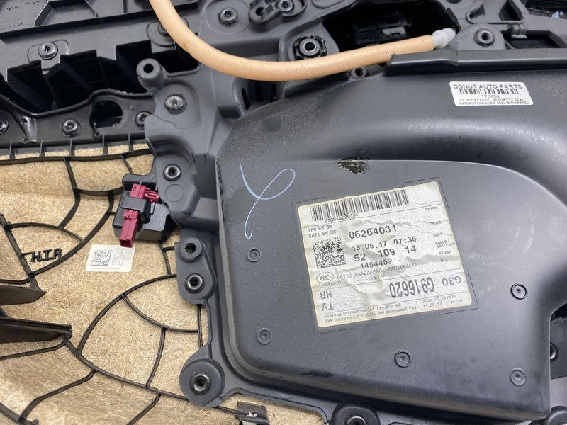 ⭕ 2017-2023 BMW 540i Rear Right Side Interior Door Panel Trim Card Bla