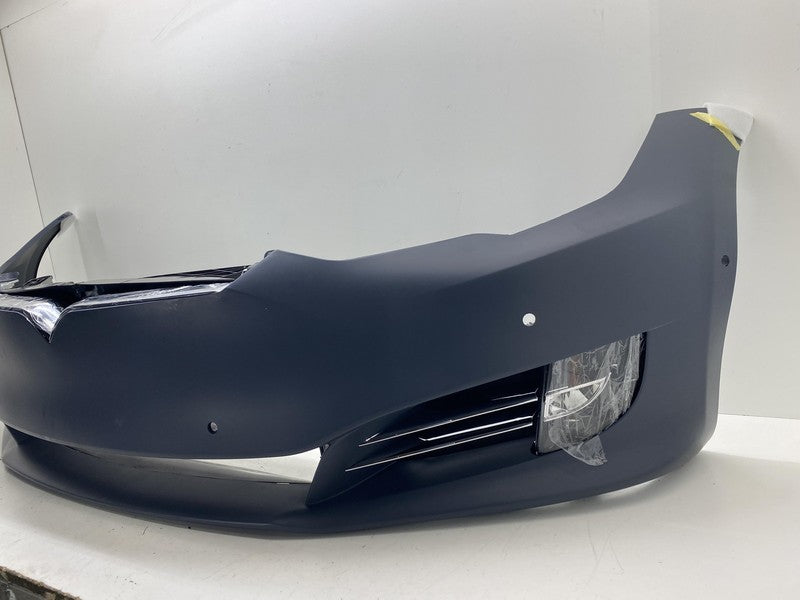 1056370-S0-A ⭕ 2016-2020 Tesla Model S Front Bumper Cover w/ Foglight & Sensor Hole Assembly