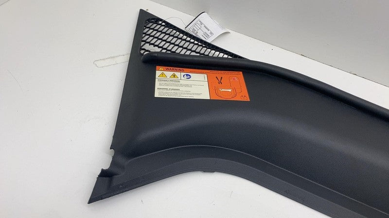 ⭕12-15 Model S Rear Underhood Apron Windshield Cowl Vent Cover Trim 10