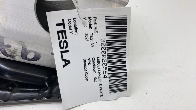 2020-2023 Tesla Model Y Rear Bumper Support Reinforcement Impact Crash Bar Beam