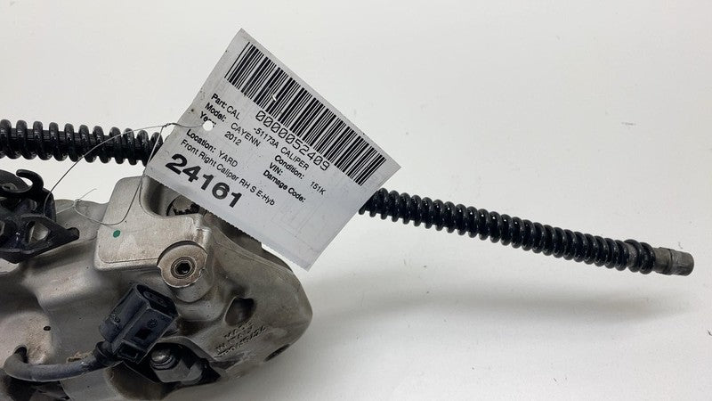 7P0 615 424 2011-2018 Porsche Cayenne Rear Passenger Side Caliper w/ Brake Hose Line Right