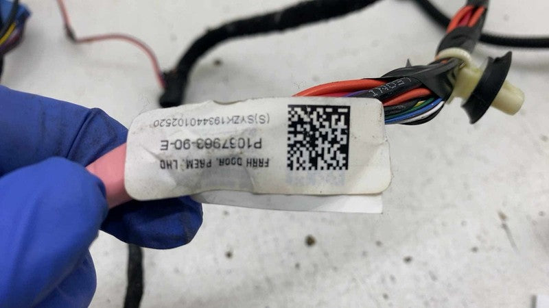 ⭕ 19-20 Model 3 Front Right Door Wiring Harness Cable Wire Loom RH 106