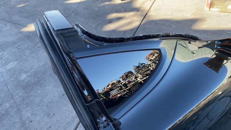 ⭕ 2021-2024 Tesla Model X Rear Driver Side Quarter Panel Cutout Left Black PBSB