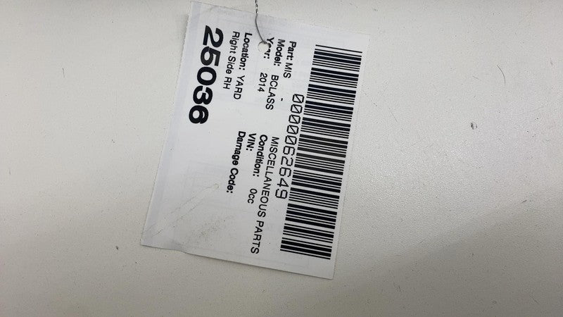 A2426900225 ⭕ 2014-2015 Mercedes-Benz B Electric Drive Right A-Pillar Trim Cover A2426900225