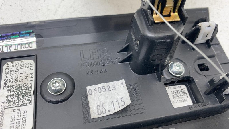 ⭕2022 2023 2024 Rivian R1T Rear Door Sill Scuff Plate Trim Cover Left 