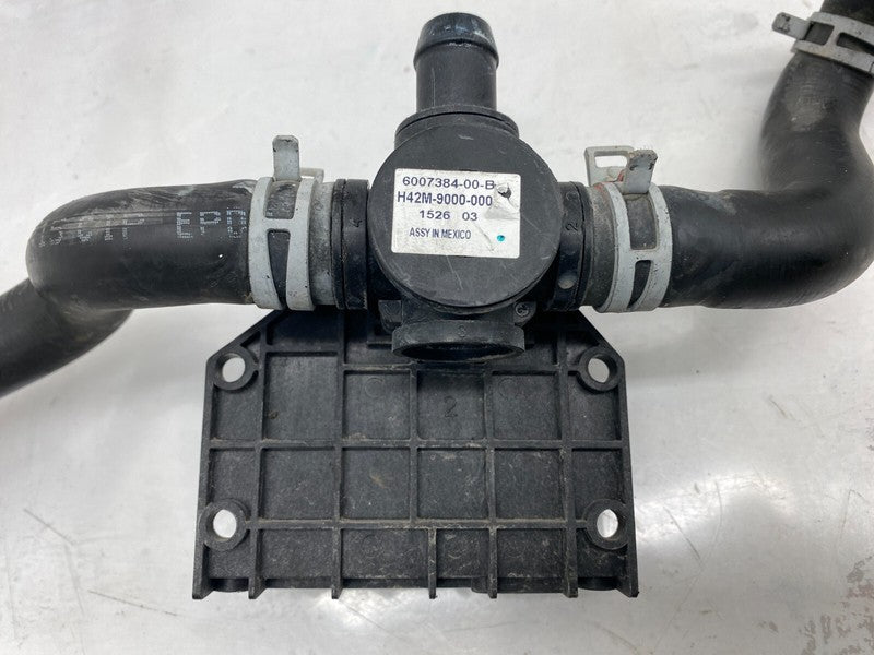 6007384-00-B 2012-2020 Tesla Model S 3-Way Coolant Valve Electric Actuator w/ Outlet Hose OEM