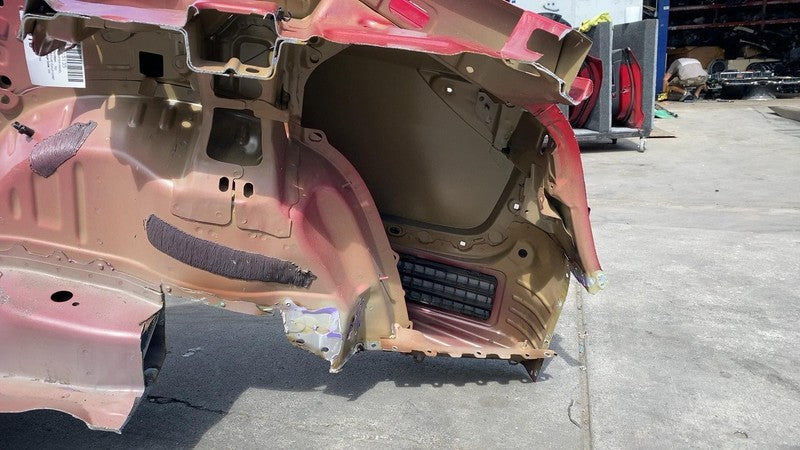 ⭕ 17-20 Tesla Model 3 Rear Right Quarter Panel Structural Frame Cut Red - PPMR