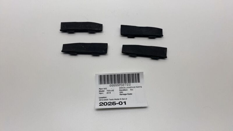 100794100B 2012-2020 Tesla Model S MS Set of 4 Front & Rear Left & Right Door Trim Pull Cup